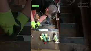 ✅ Always glue & Screw down your stair nosings 👍🏻&hellip; #teirnanmccorkell #flooring #howto #tips