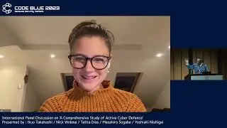 [CB23]International Panel Discussion on 'A Comprehensive Study of Active Cyber Defence'