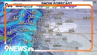 Arctic cold, snow for Colorado Friday and Saturday