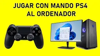 C&Oacute;MO CONECTAR MANDO PS4 A ORDENADOR PC (Por Bluetooth y cable)