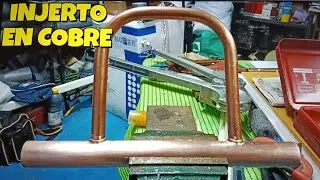 INJERTO EN TUBO DE COBRE