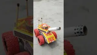 DIY Matchbox crafts military tank toy cannon | mini crafts