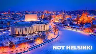 The Opera Nova Covered In Snow | Bydgoszcz 4K Cinematic.