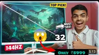 Zebronics EA124 Monitor Unboxing 🔥24inches, 100Hz  | Best Monitor under 7000 😱 #zebronics #monitor 