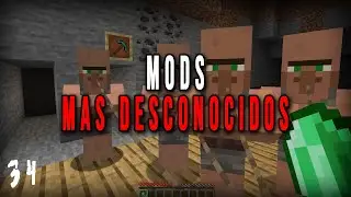 PROB&Eacute; los MODS mas DESCONOCIDOS de MINECRAFT #34