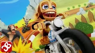 Super Nitro Chimp (By Built Games) - iOS / Android - Gameplay Video