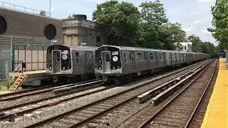 NYC Subway HD 60fps: R179 10-Car [3010-3019] & 8-Car [3050-3057] Test Trains Galore (6/29/17)