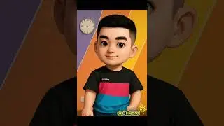 🎸 My Chibi 3D Avatar Playing Guitar! #3danimation #animatedmusic #music