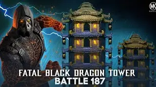 Fatal Black Dragon Tower 187 gameplay | MK mobile gameplay