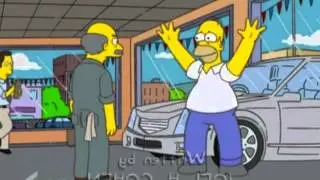 Homer gets a free loaner car.