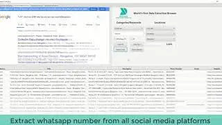 Social media extractor