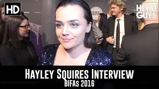 Hayley Squires Red Carpet Interview - BIFAs 2016