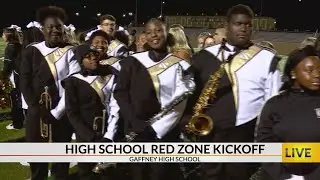 High School Red Zone Kickoff visits Gaffney High Indians