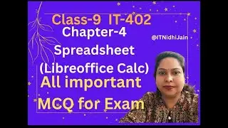 Electronic Spreadsheet Most Important MCQs for Exam