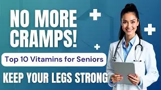 10 Vitamins for Strong Legs | Prevent Weakness & Cramps in Seniors (Natural Relief) | Core Health365