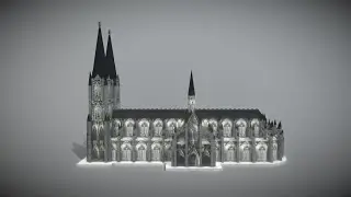 3D Model  - Cologne Cathedral