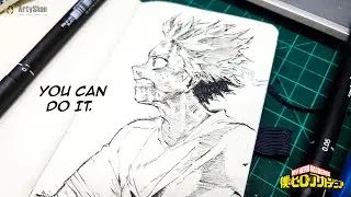 Рисунок «Последний забег Деку» (Моя геройская академия) #mha