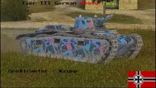 World of Tanks Blitz - Gro&szlig;traktor - Krupp &bull; 1.2K Damage &bull; 6 Kills