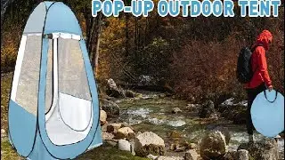 Обзор спортивной палатки Pop Up Shelte: прочная, функциональная, сохраняет тепло и сухость во вре...