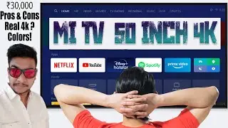 MI TV 4x - 4K 50inch Smart Android LED TV - Review with Free installation | HDR 10
