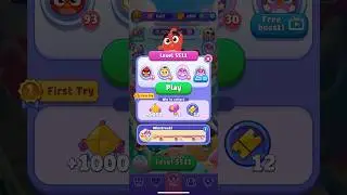 Angry Birds Dream Blast Level 5511 (Cool level!)
