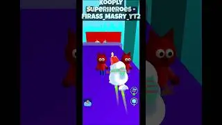Cute Heroes vs. Falling Objects in Kooply Run! 🧱💥 #kooplyrun