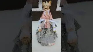 #Vintage/#Hare/#handmade/#interior/ #зайчихаручнойработы