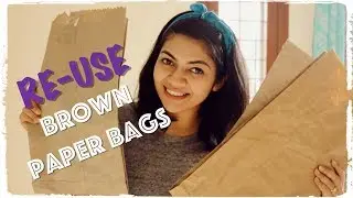 RE-USE|BROWN PAPER BAGS|HOUSEZZAT