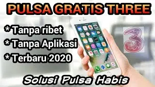 CARA MENDAPATKAN PULSA GRATIS KARTU TRI | PULSA GRATIS 3