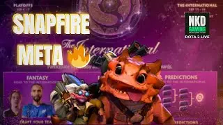 Dota 2 LIVE &ndash; Snapfire Madness! TI 2025 Meta Picks & Ranked Grind (Portrait)