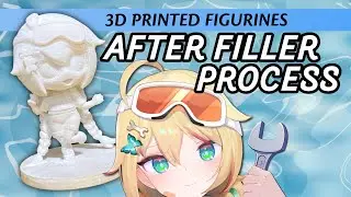 I modeled and 3d printed my own figurine: and now for the final touches ⎩ Handcam ⎫