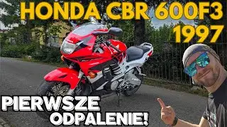 Honda CBR 600F3: Uruchamiamy motocykl po kilkunastoletnim postoju. Uda się?