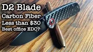 5 Minutes or Less: Sennilox EDC with D2 and Carbon Fiber