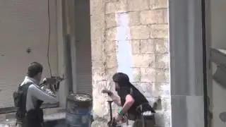 Syria. Daraa FSA Shell Al Saraya Regime Post 05 30 13