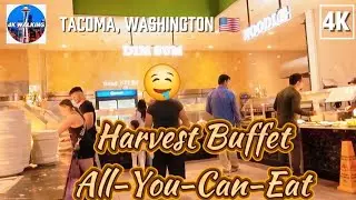 Great Price, Great Food AYCE in Washington State at Harvest Buffet in Tacoma, South of Seattle, WA!