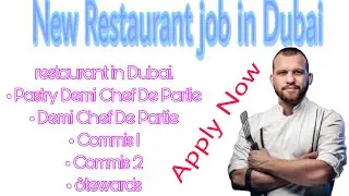 Dubai 🇦🇪🇦🇪Kitchen staff  jobs 🇦🇪🙏apply now #jobseekers #jobsdubai