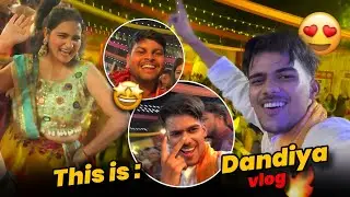 Lucknow Dandiya Night 😍 | With Friends | Vlog |