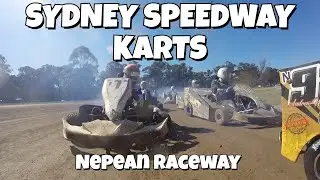 All Powers Group A Heats 1- 3 Sydney Speedway Karts Nepean Raceway    31- 8 -25