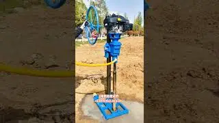Portable core drilling rig, more flexible for field core extraction #drillrig #machine #workingrigs