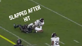 South Carolina Mazeo Bennett *INJURY + REPLAY* (Slapped) vs Texas A&M | South Carolina vs Texas A&M