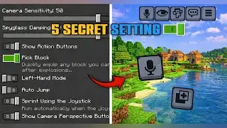 Top 5 Secret Settings for MCPE 1.21+ | Minecraft Pocket Edition Settings 🔥