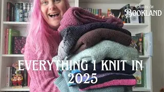 Everything I Knit & Crocheted in 2025 as a slow knitter (Try-On, Hits, Misses & Lessons Learned)