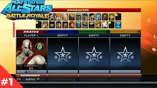 Playstation All-Stars Battle Royale | Character Combat Trial Pt.1