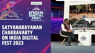Satyanaraynan Chakravarthy, Founder & CEO, The ePlane Company On India Digital Fest 2023
