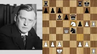 Alexander Alekhine's Best Ever checkmate Combination