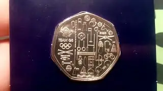 12500 SUBSCRIBERS GIVEAWAY WINNER - 2020 TEAM GB 50 PENCE COIN!