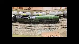 Beckenham model railway club members 00 gauye rolling stock August 7th 2025 uk.