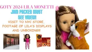 GOTY 2024 Lila Monetti, NYC Store Visit and Unboxing on her Release Day October 4, 2023