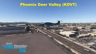 MSFS 2024 | Diamond DA62 landing at Pheonix Deer Valley Airport (KDVT)