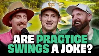 Practice swings & taking your glasses off to see | The Swing of It